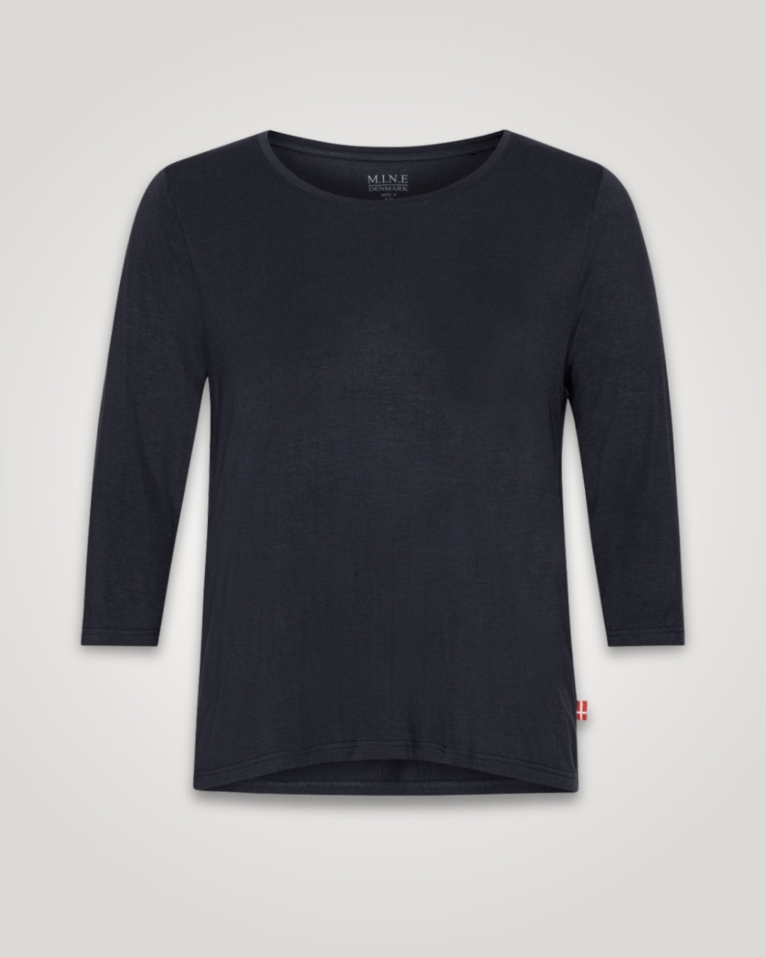 plus size T-shirt dame, black