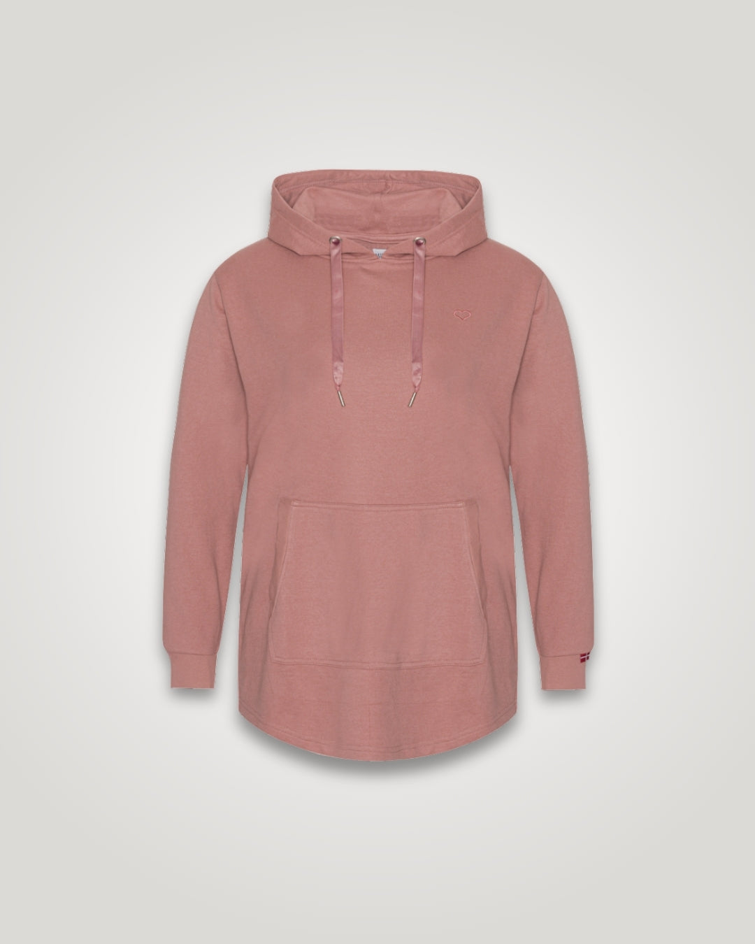 hoodie dame ash rose