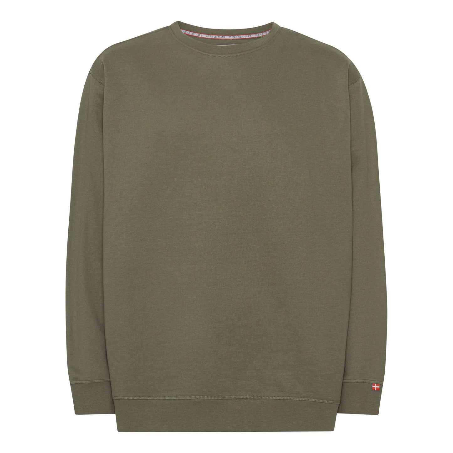 Plus size sweatshirt til mænd – Str. XL til 8XL - Army