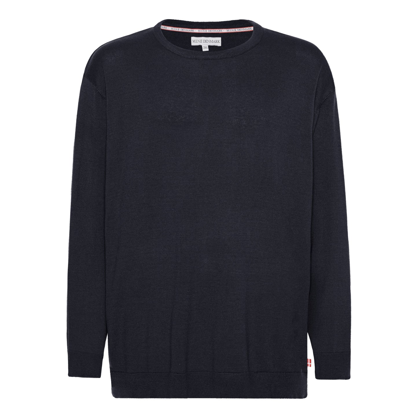 Plus Size Striktrøje til mænd – Str. XL til 8XL - Navy