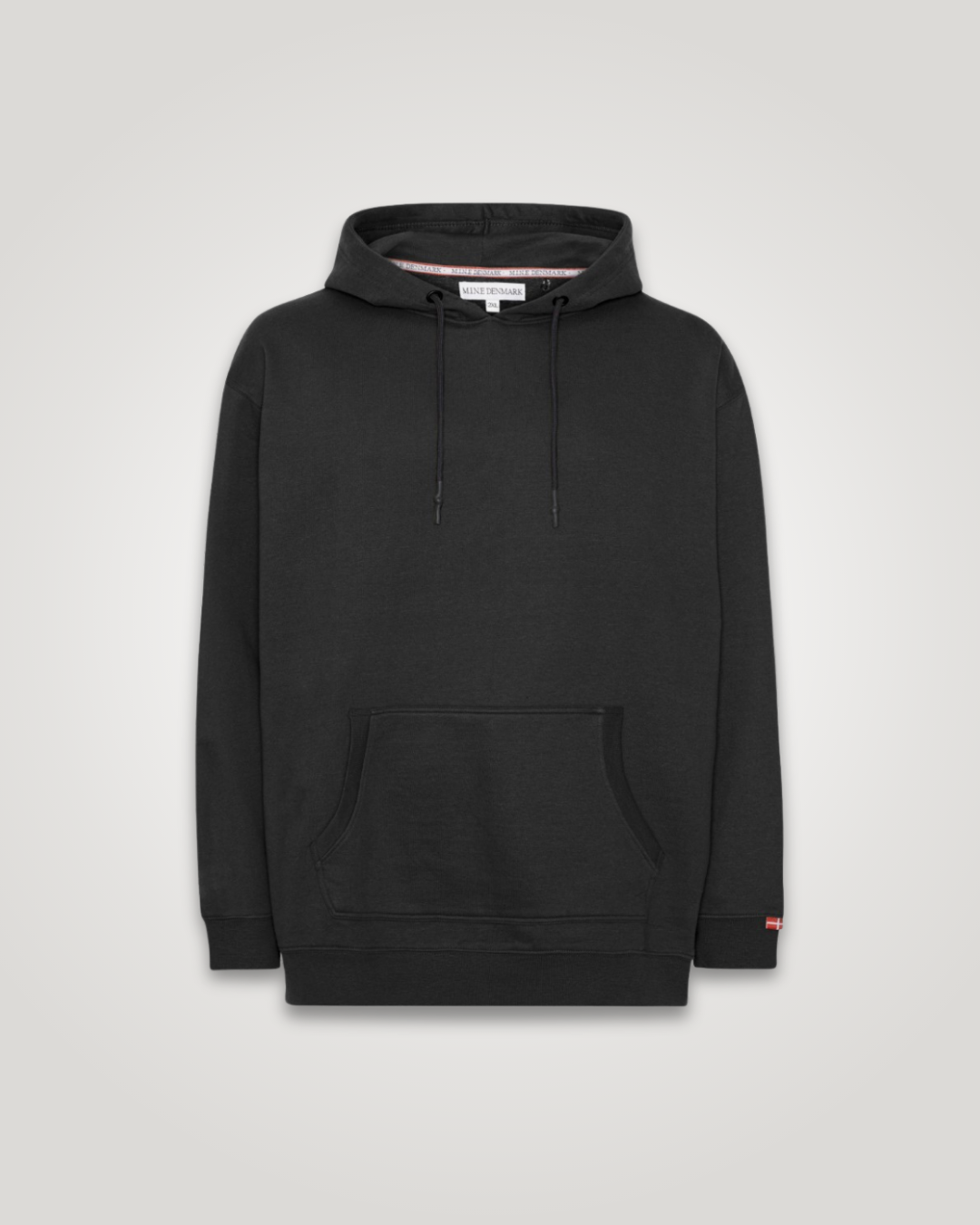 hoodie til mænd black