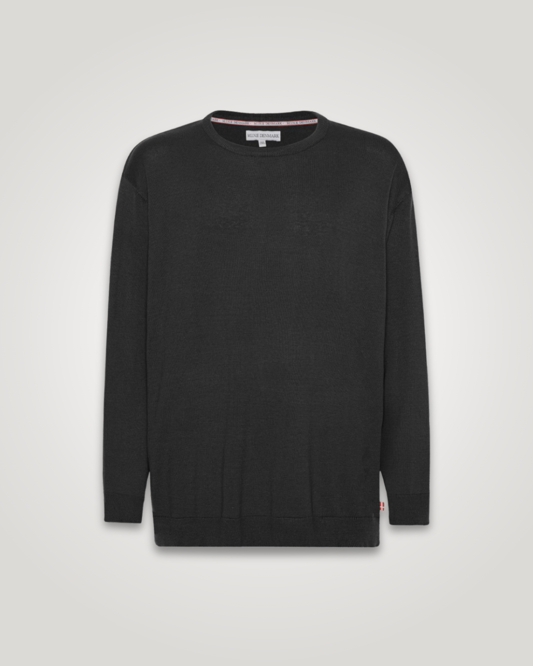 Herre Strik Crew-Neck - Black