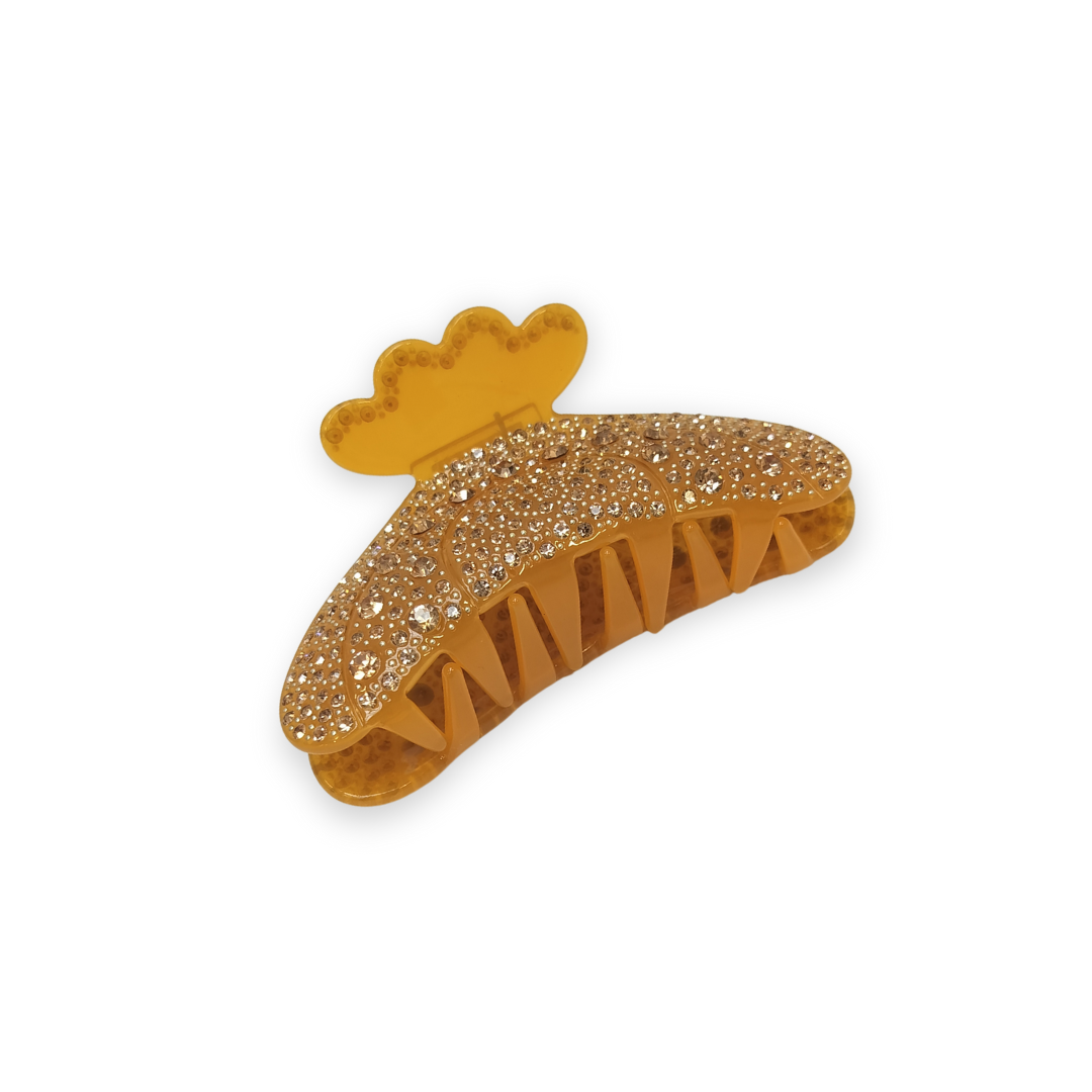 SUI AVA Hårklemmer - Helen Glow, Orange