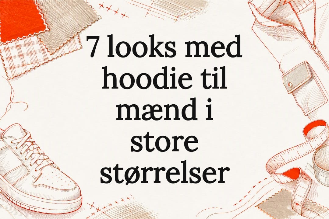 Dekorativ titelplade med hættetrøje-stil