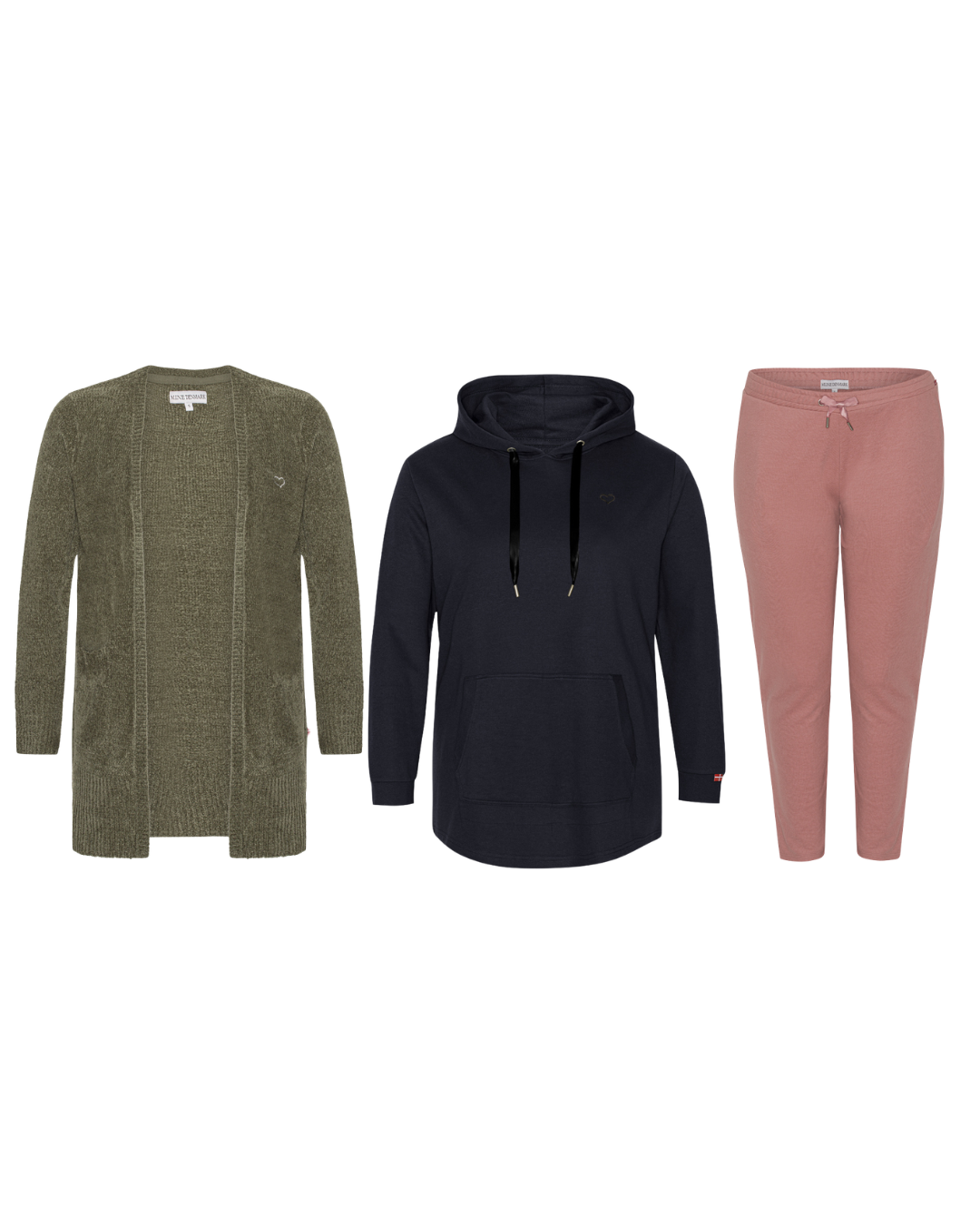 Dame strik og sweat | 3 stk. kun 600,-