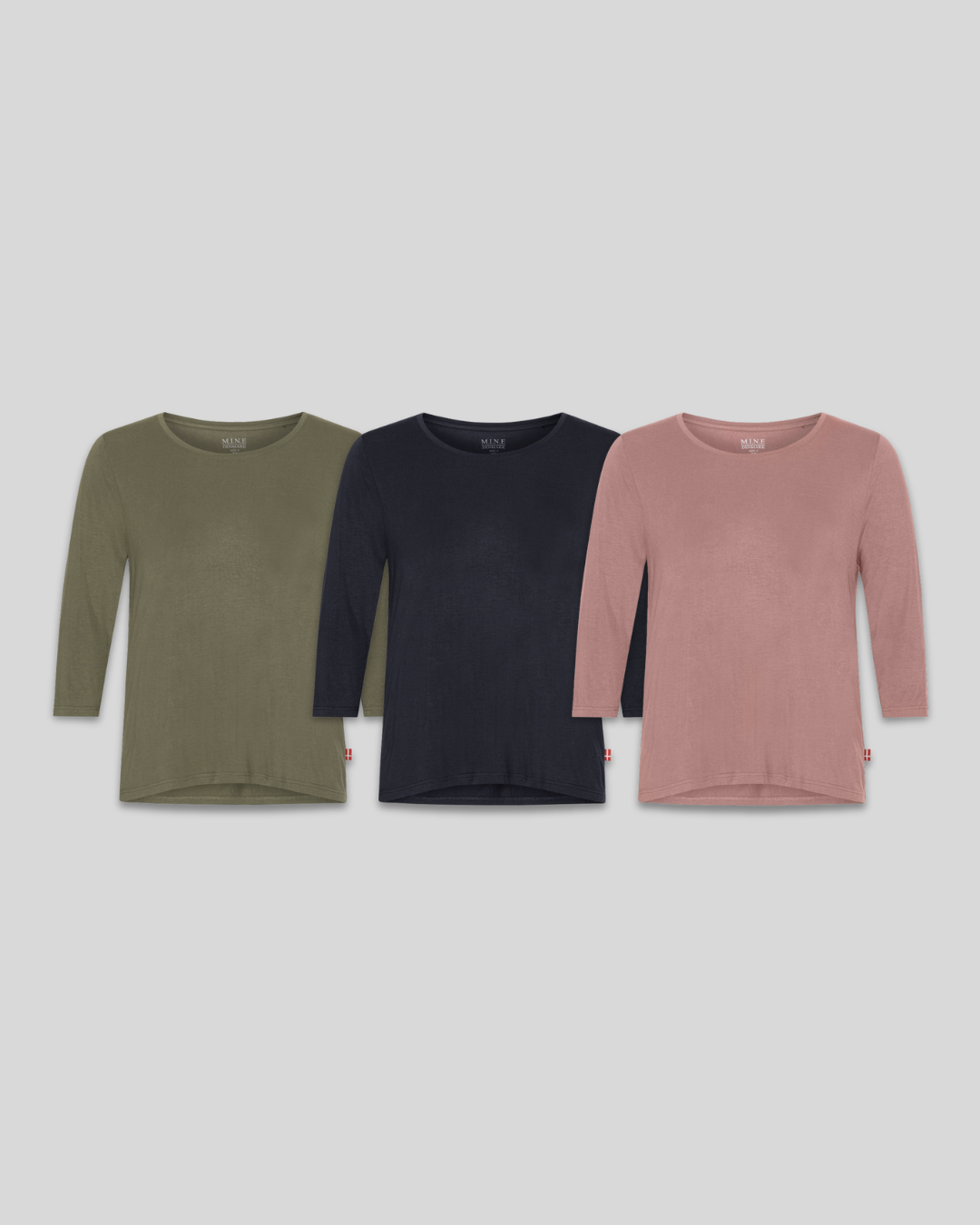 Plus Size T-shirts til Damer – Str. 42–60 | 3 stk. 200,-