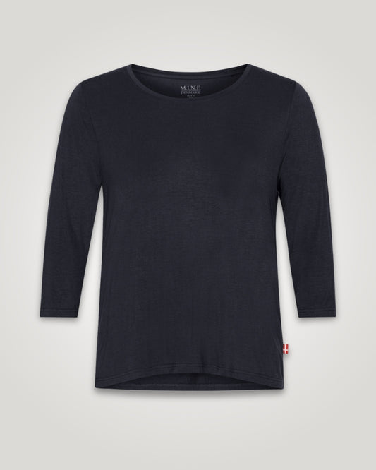 plus size T-shirt dame, black