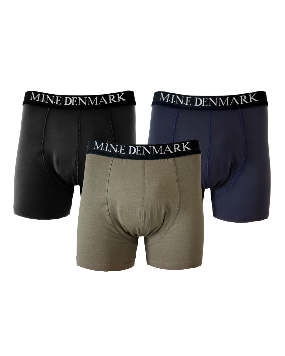 Plus size herre underbukser 5‑pak i bomuld og elastan (XL-8XL) i neutrale farver – komfort og god pasform