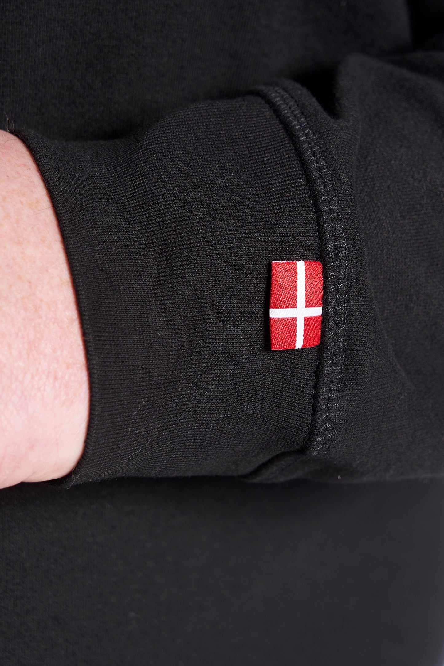 Plus size Sweatshirt til mænd – Str. XL til 8XL - Black