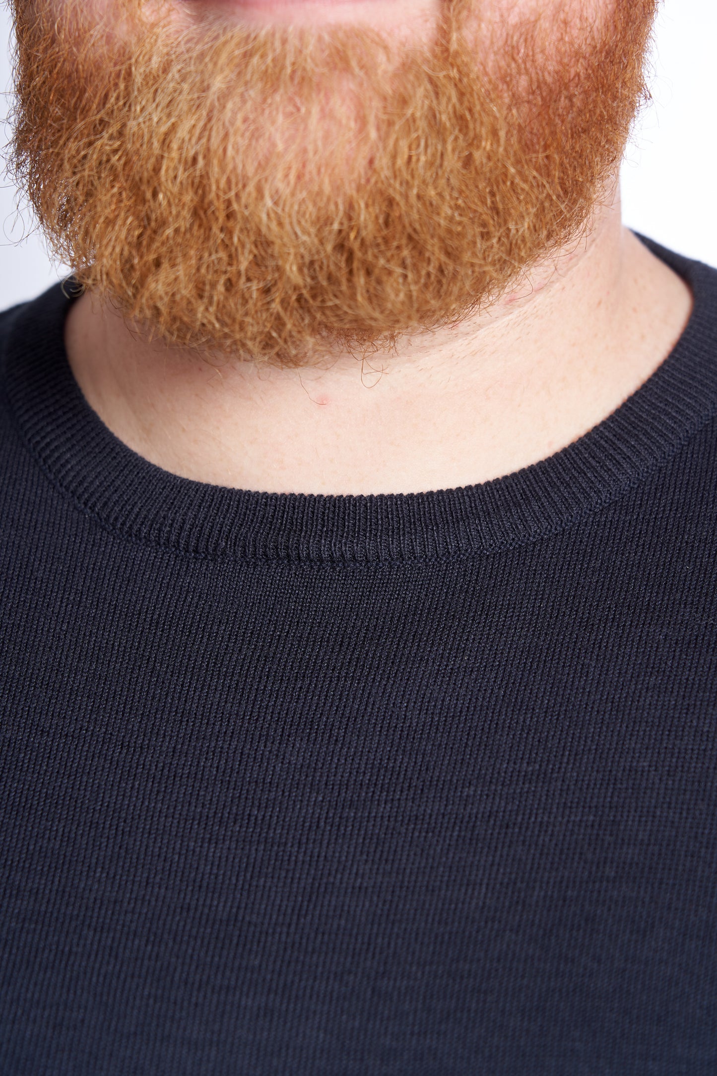 Plus Size Striktrøje til mænd – Str. XL til 8XL - Navy