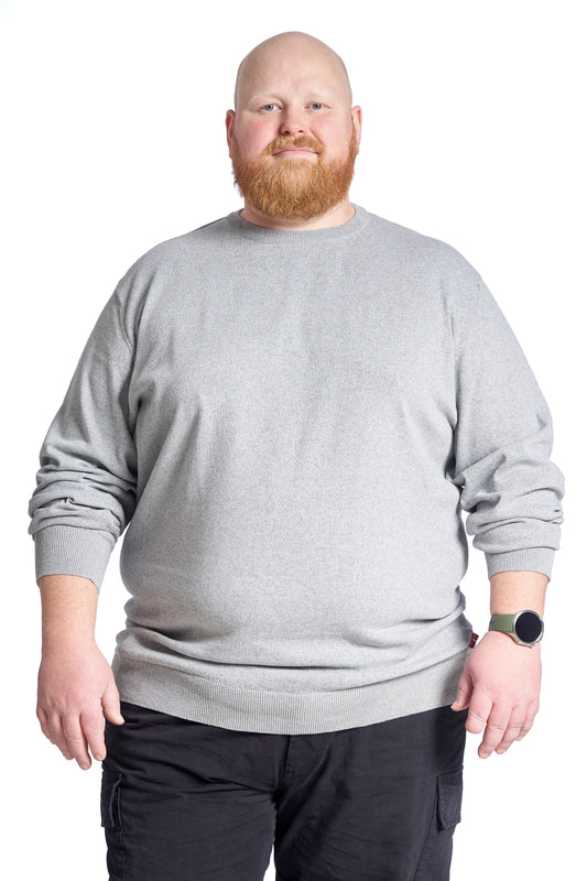 Plus Size Striktrøje til mænd – Str. XL til 8XL