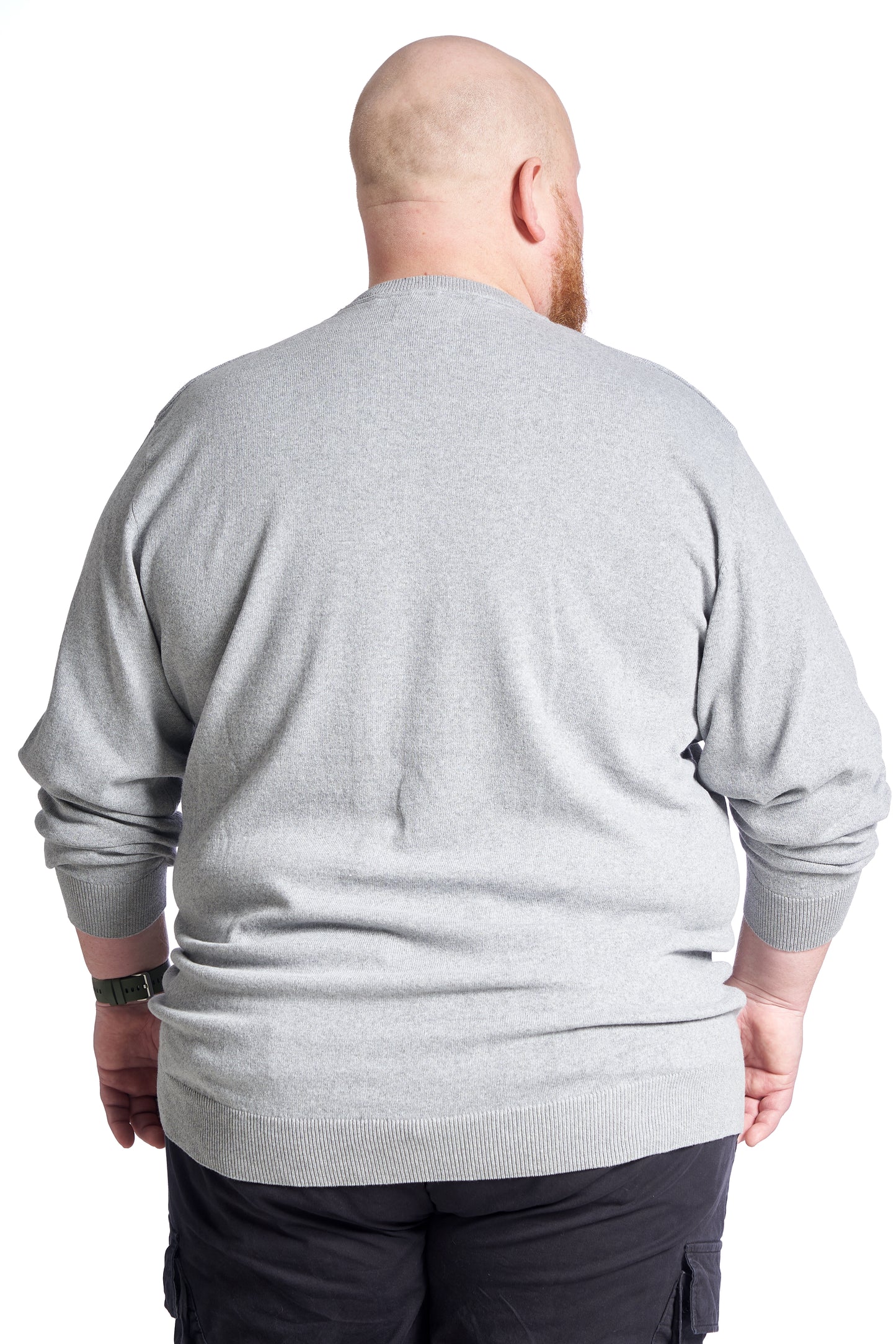 Plus Size Striktrøje til mænd – Str. XL til 8XL