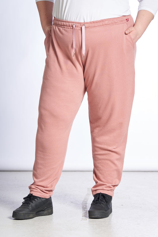 Plus size sweatpants dame – Str. 42-60 Ash Rose