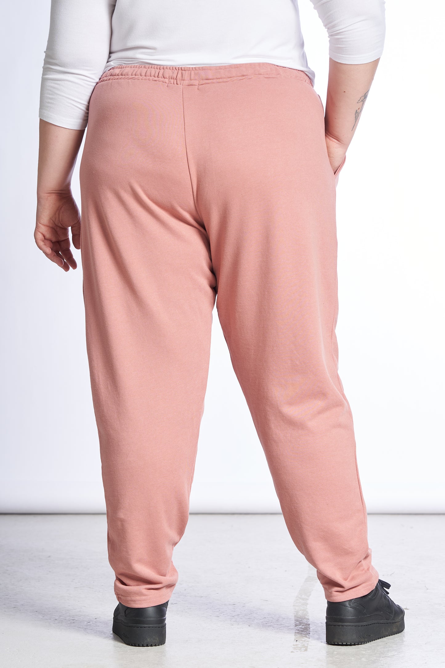 Plus size sweatpants women – Size 42-60 Ash Rose 