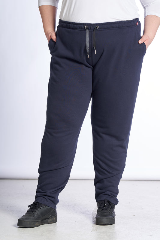 Plus size sweatpants dame – Str. 42-60 Navy