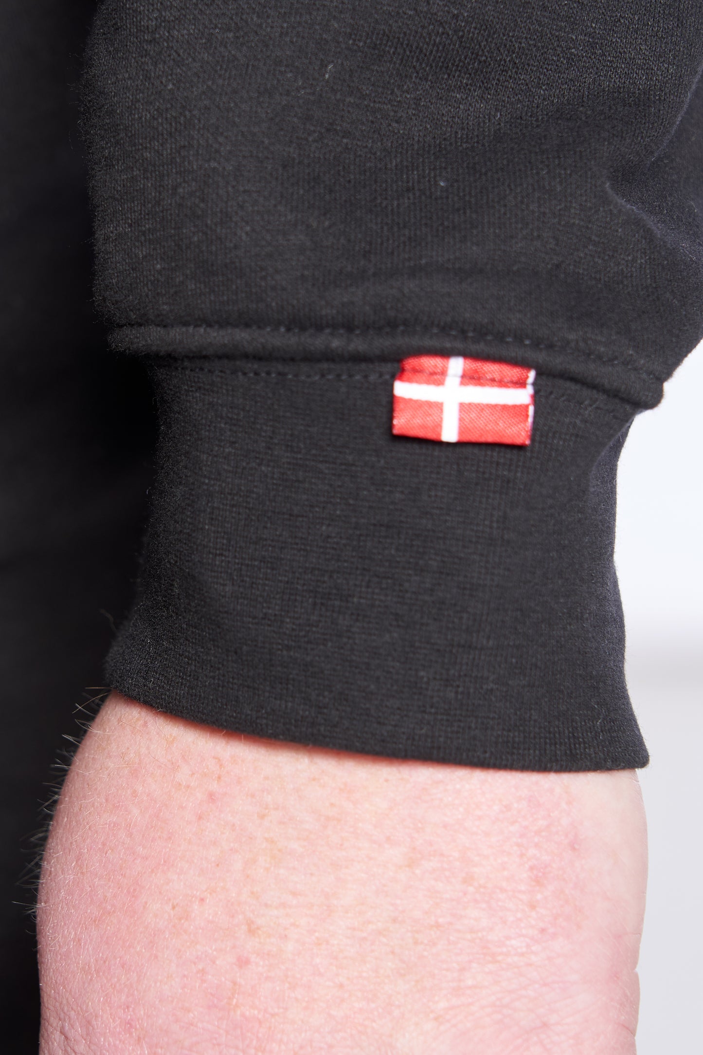 Plus Size Hoodie til mænd– Str. XL til 8XL - Black