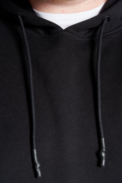 Plus Size Hoodie til mænd– Str. XL til 8XL - Black