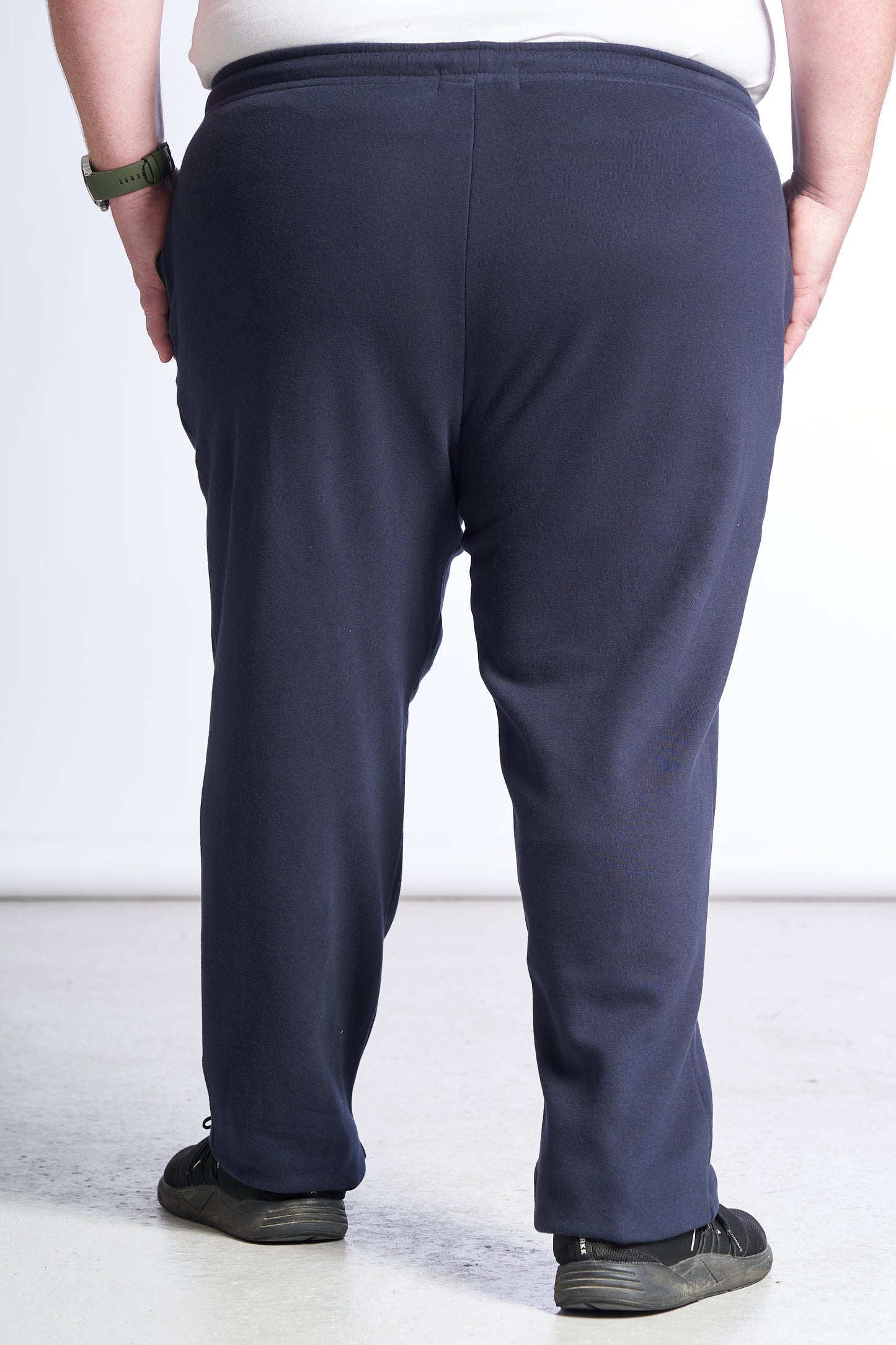 Plus size Sweatpants for men – Size XL to 8XL - Navy 