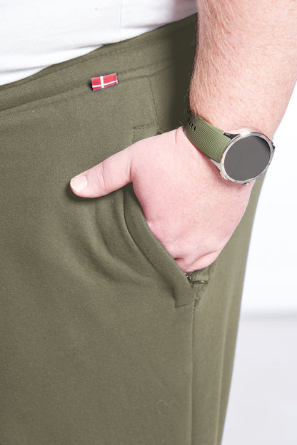Plus size sweatpants for men – Size XL to 8XL - Army 