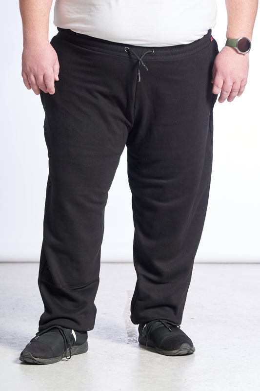 Plus size sweatpants til mænd – Str. XL til 8XL- Black