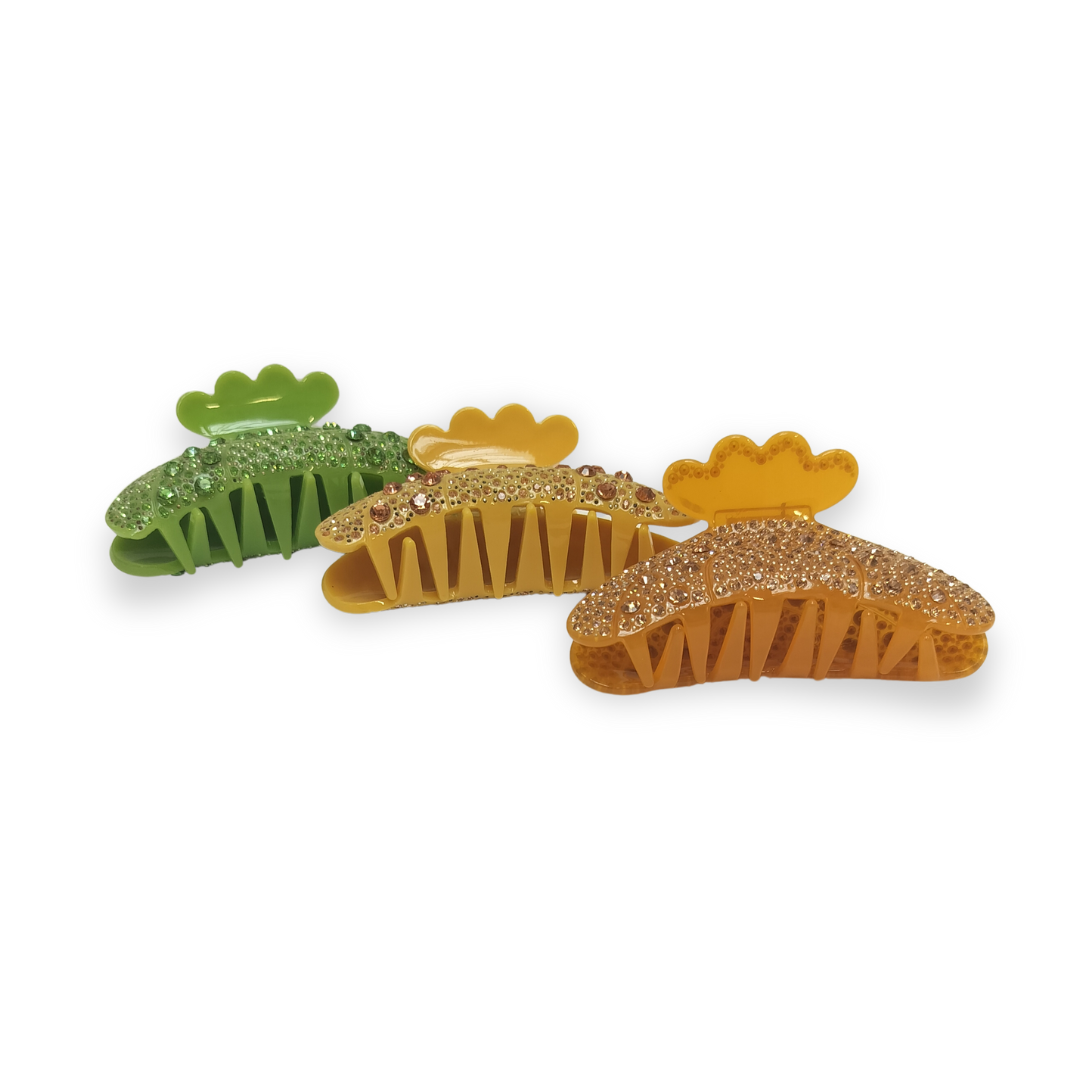 SUI AVA Hårklemmer - Store, Helen Glow