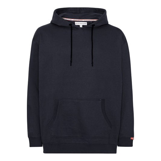 Plus Size Hoodie til mænd– Str. XL til 8XL - Navy