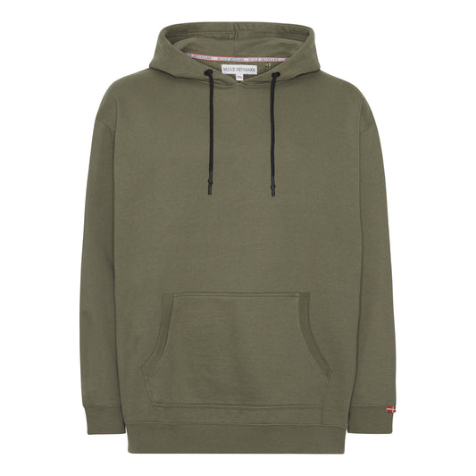 Plus Size Hoodie til mænd– Str. XL til 8XL - Army