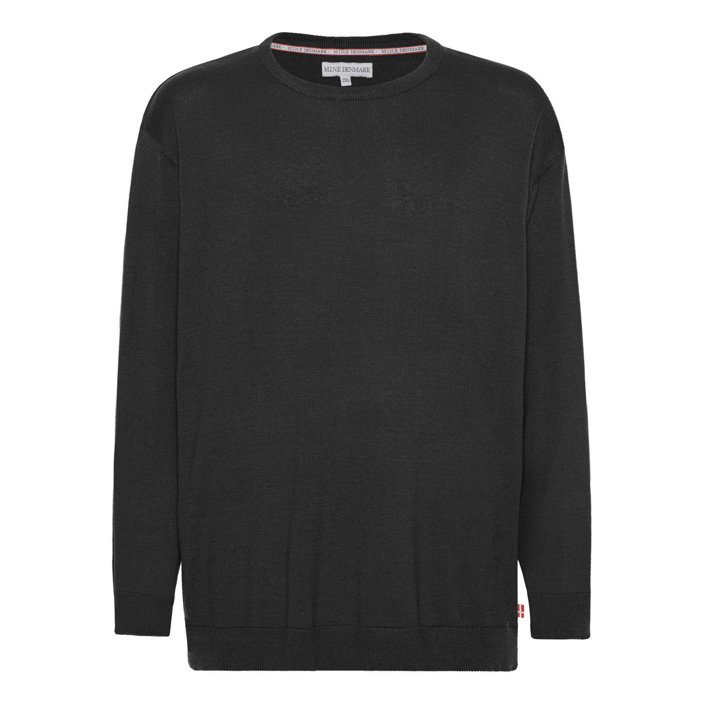 Herrenpullover in Übergröße – Größen XL bis 8XL – Schwarz 