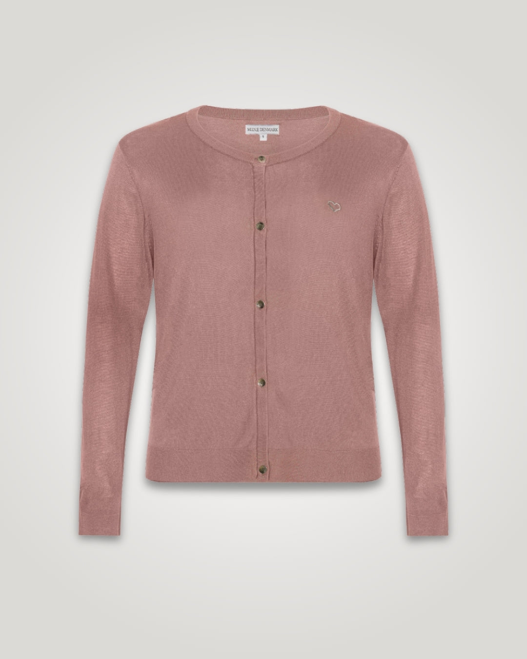 Ash Rose - Dame Kort Strik Cardigan