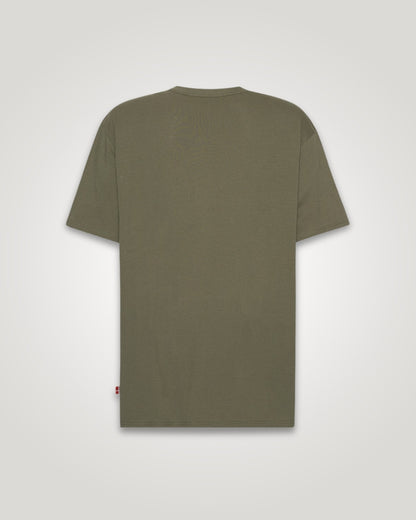 Plus size T-shirt til mænd i bomuld – Str. XL til 8XL - Army