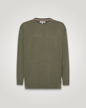  Herre Strik Crew-Neck - Army