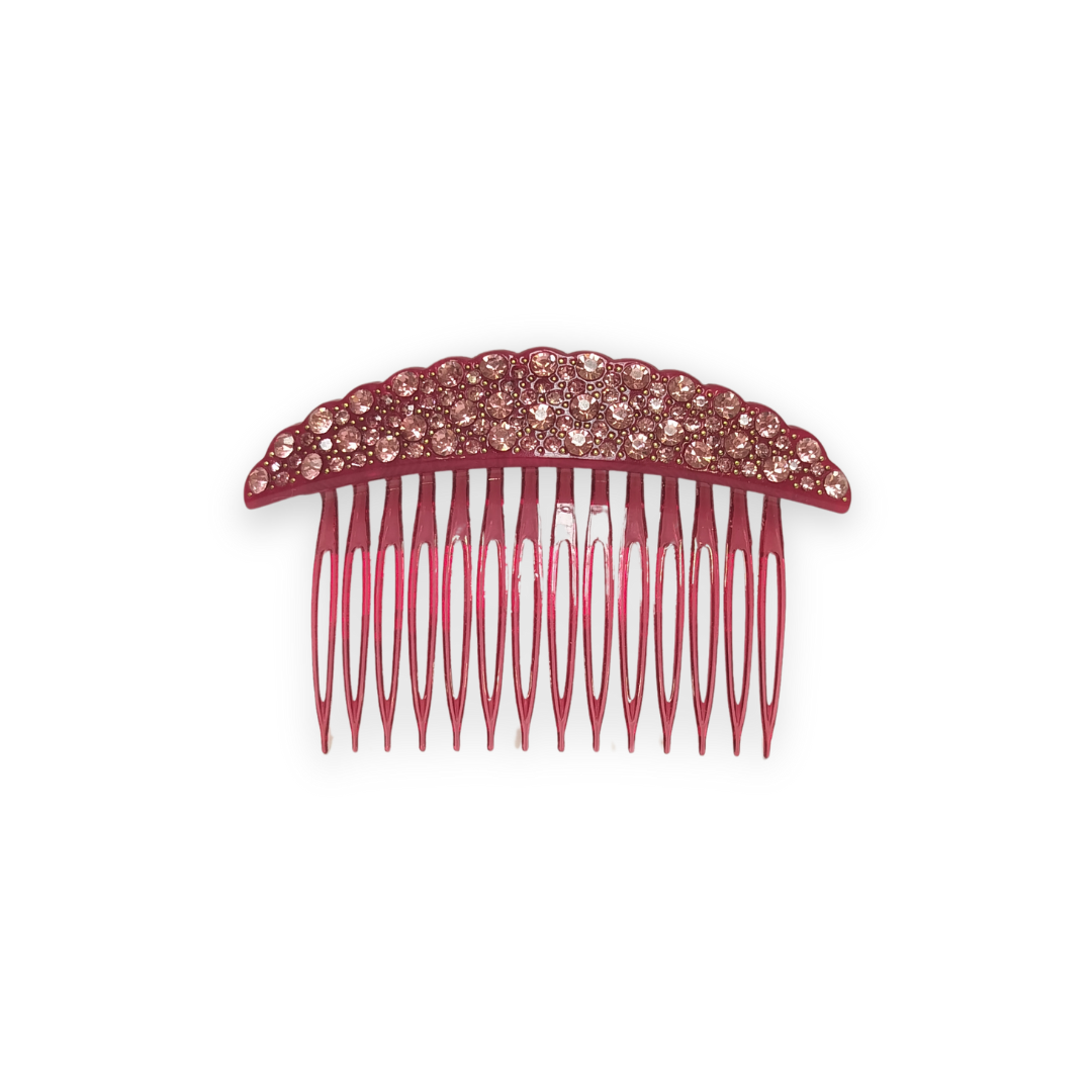 SUI AVA Stort Hårspænde - Pink