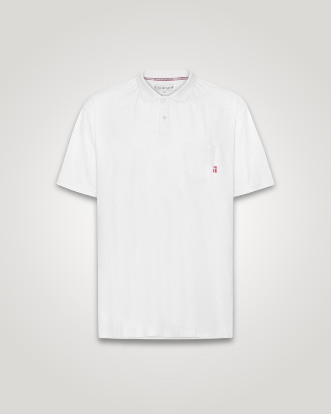 polo til mænd white