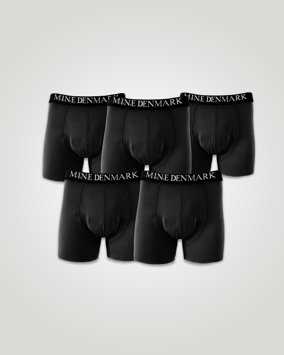 Klassiske Boxershorts Sorte 5-pak