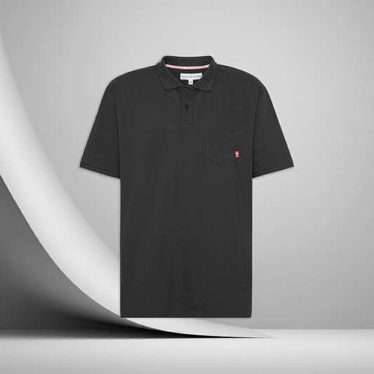 Plus size herre polo i piquébomuld (XL-8XL) – stilren poloshirt med god pasform til store mænd