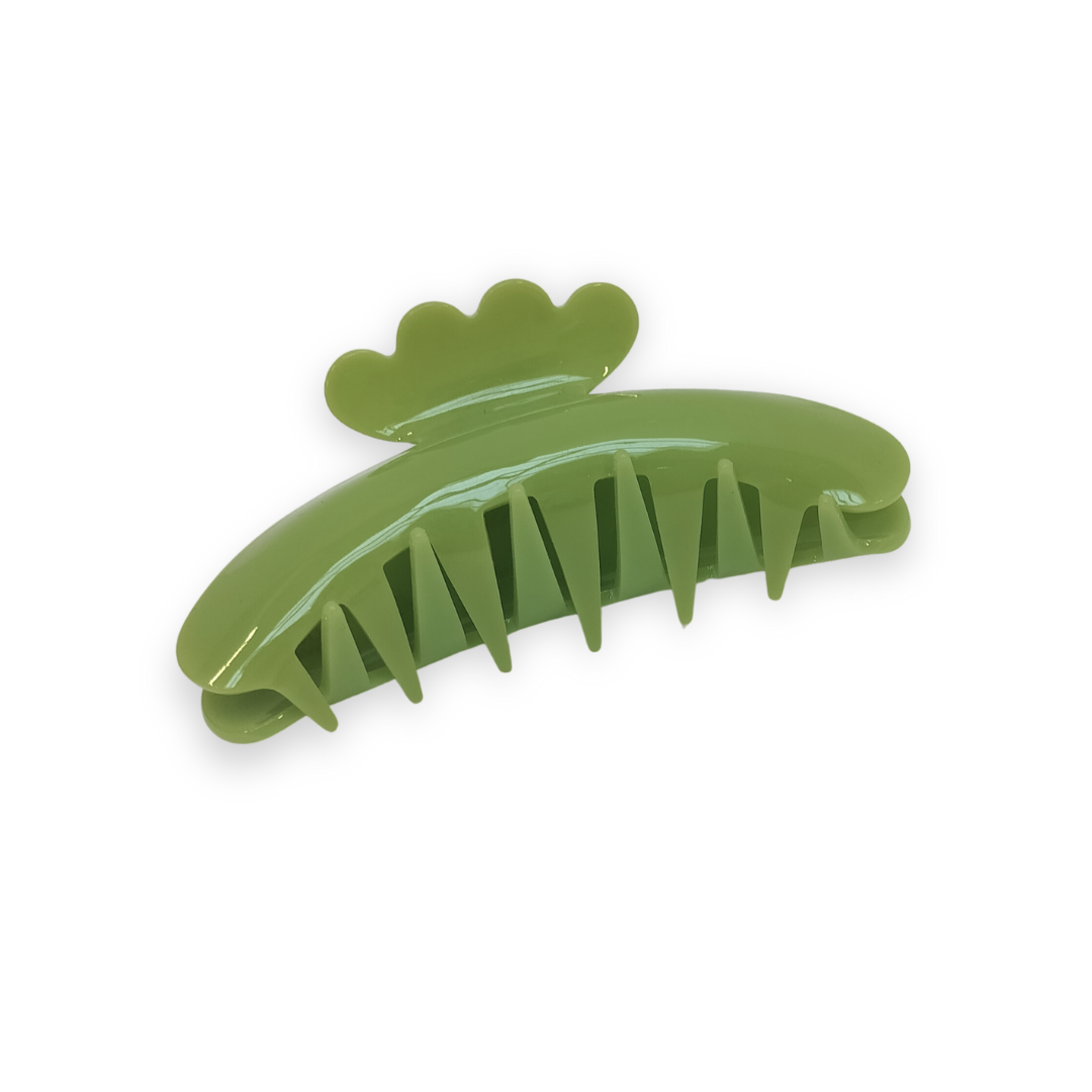 SUI AVA Hårklemmer - Helen Glow Big, Kiwi